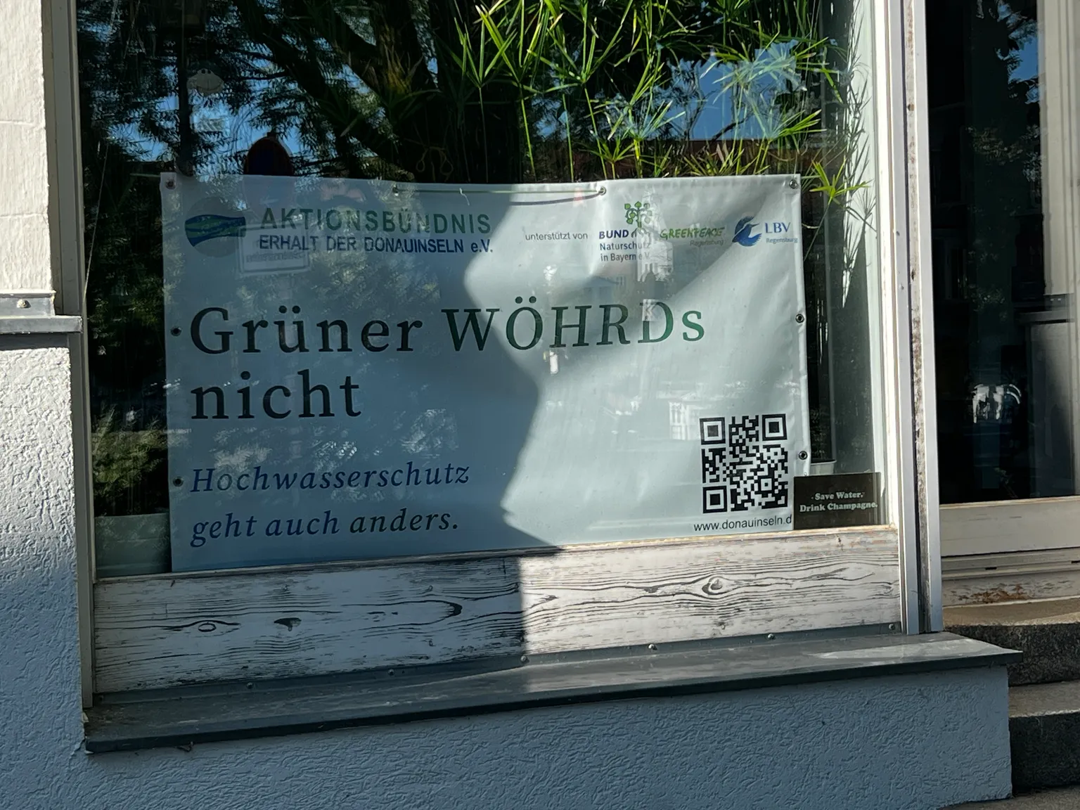 Grüner WÖHRDs nicht Banner