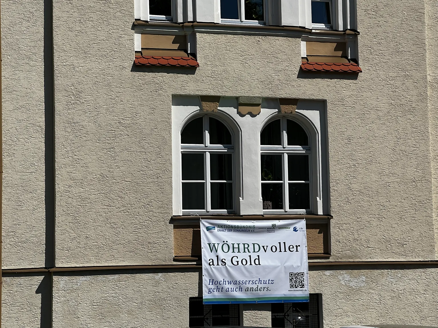 Wöhrdvoller als Gold Banner