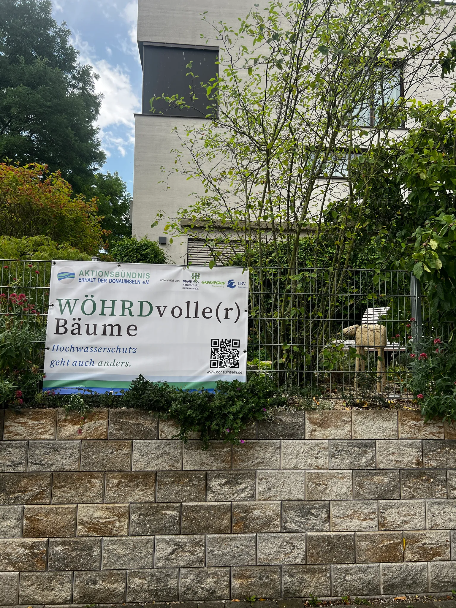 Wöhrdvoller Bäume Banner